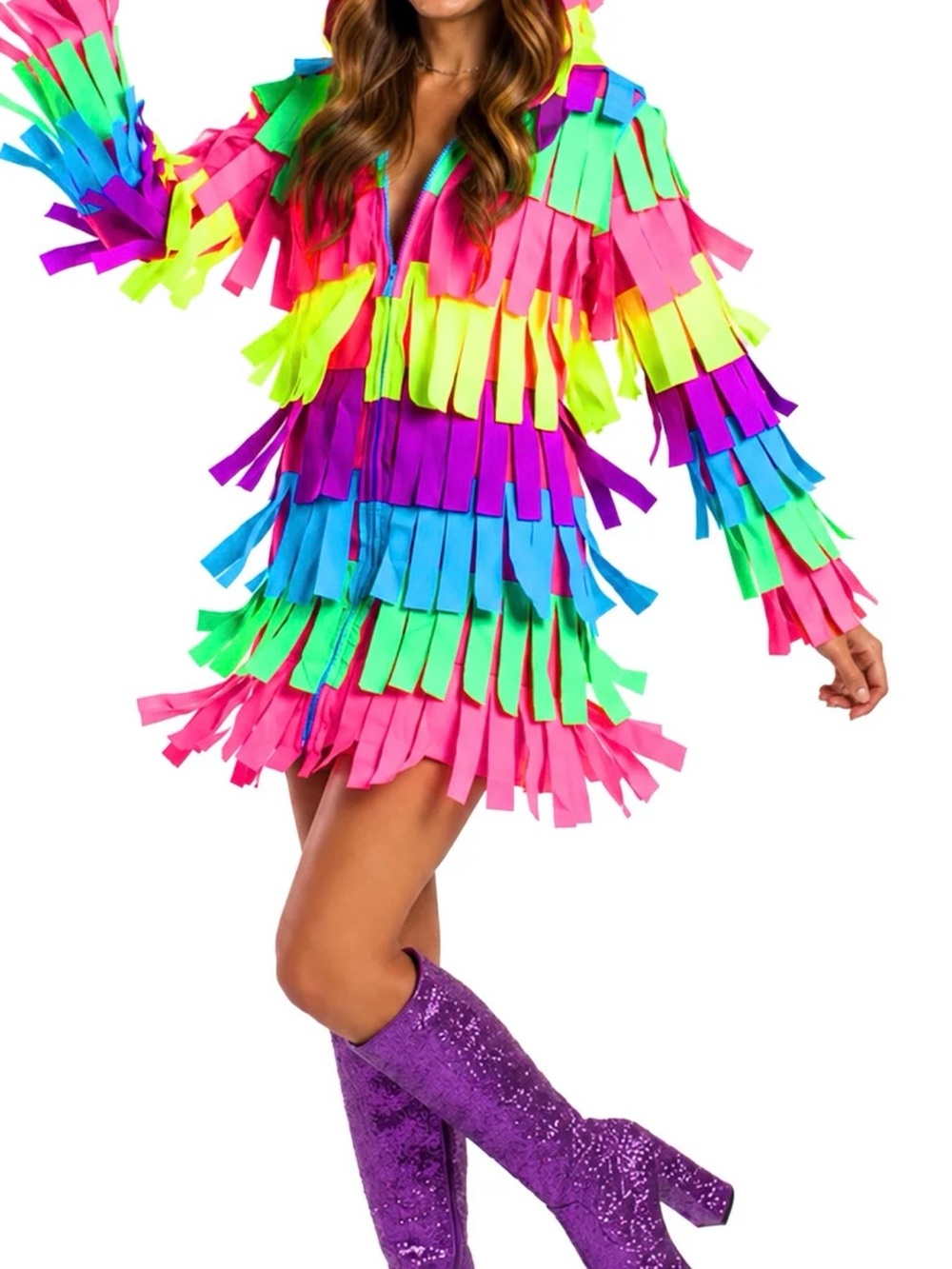 Tipsy Elves Piñata Costume Dress Medium NWT Halloween